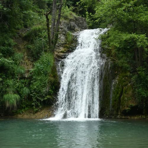 Cascading Waterfall